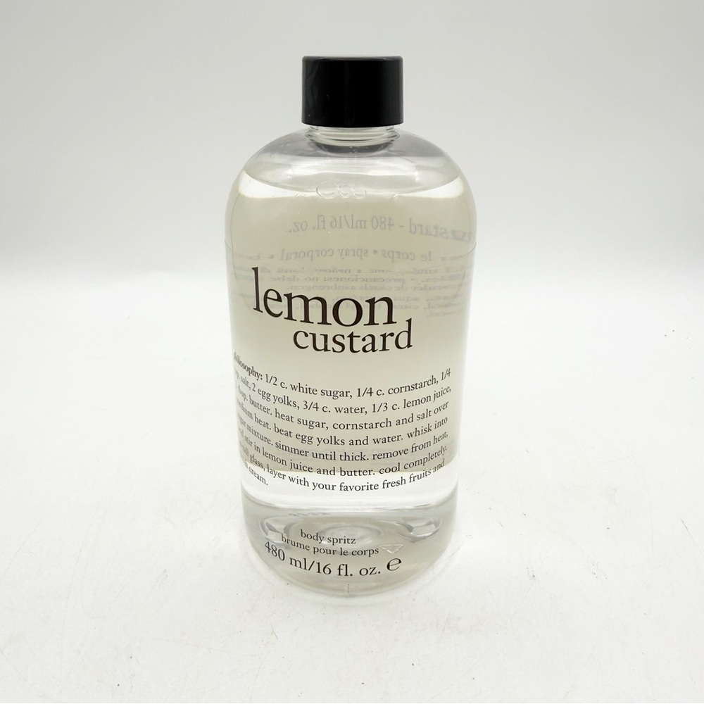 NEW Philosophy Lemon Custard 16 oz body spritz No pump